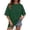 Dark Green #1, variant on WULMLEO Women's Oversized Crew Neck T-Shirt Casual Soft Cotton Short Sleeve Tops Lightweight Breathable for Summer Daily Wear Lounge Beach Vacation Red M