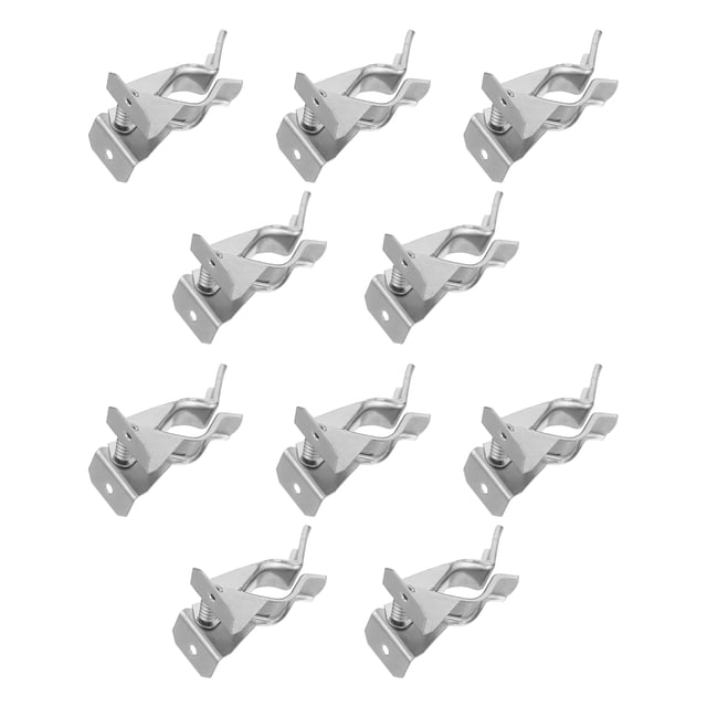 unbranded 10Ud Soportes De Metal Para Herramientas Con Clips De Pared Para Almacenaje Y Organización