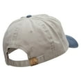 thumbnail image 4 of Fishing Bobber Embroidered Pigment Dyed Wash Cap - Beige Navy OSFM, 4 of 5