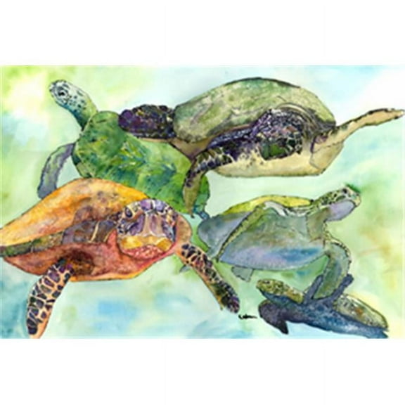 Carolines Treasures 8549PLMT Turtle Fabric Placemat