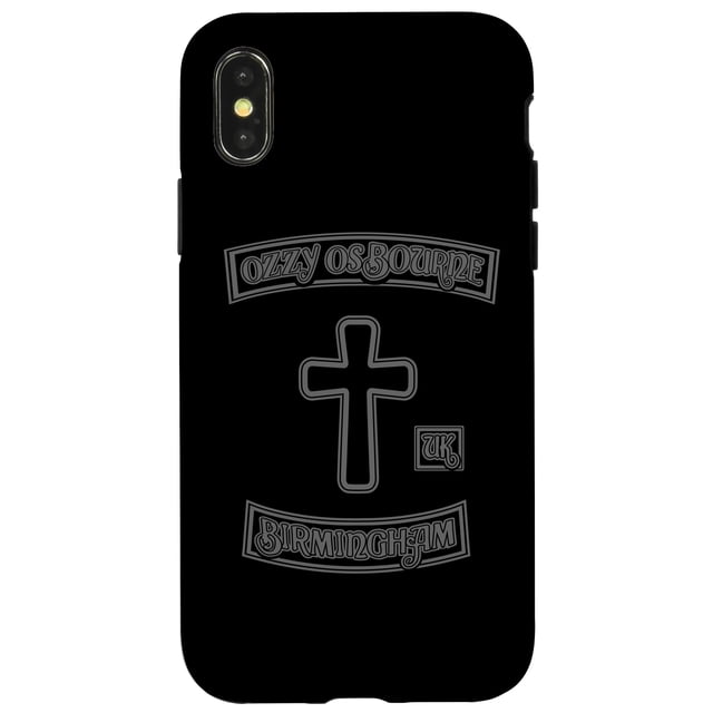 Funda para iPhone X/XS Ozzy Osbourne Birmingham Cross