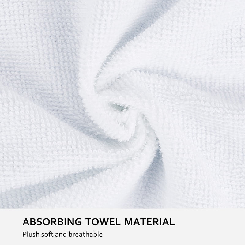 JML 100% Cotton Beach Towel,Soft & Quick-Dry Pool Towel,Perfect for Beach,Swimming,28"x58"