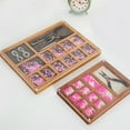 thumbnail image 5 of YongCo Efficient Accessory Storage Board Handcraft Bead Storage With Multiple Sections And Plush Base for Craft, 5 of 20