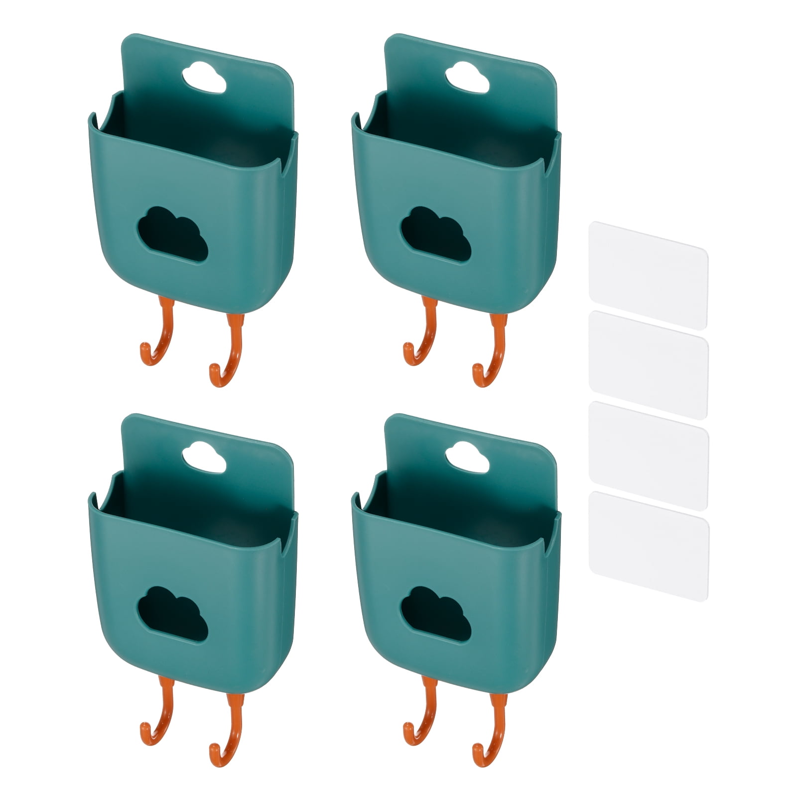 Uxcell Remote Control Holder Wall Mount Media Storage Box Caddy