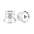 thumbnail image 2 of Bike Bicycle Axle Cone Nuts M5 With Washer Axle Nuts Quick Release Rod Nut 2Pc, 2 of 9