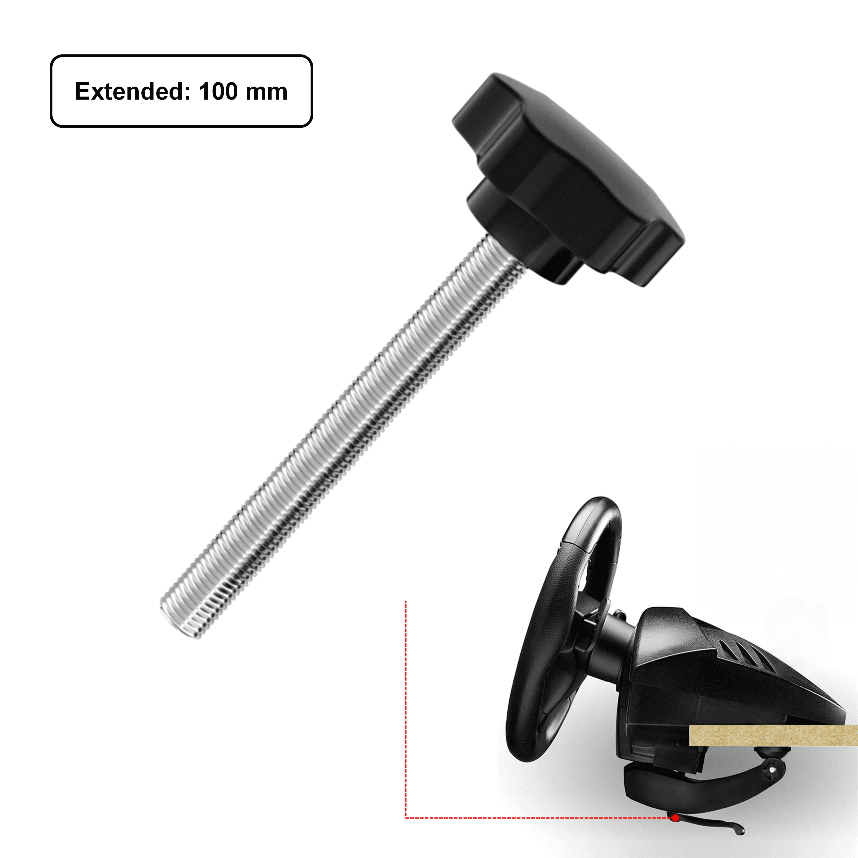 Flight Stick Desk Mount | Compatible with VKB Gladiator NXT Evo