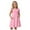 Pink, variant on Ierhent Girls Dresses Girls Fashion Dress Belted Wedding Party Bridesmaid Black,13-14 Years