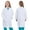 White, variant on XQYLOS Kids Toddler Pretend Doctor Outfit Long Sleeve Lab Coat for School Role Play Halloween Science Experiments Dress Up Educational Play White Jacket with Pocket