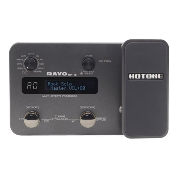 Hotone Ravo Mp10 Multi Effects Processor For Guitar Walmart Com Walmart Com