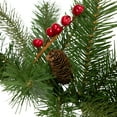 thumbnail image 6 of Northlight Real Touch™️ Noble Fir Commercial Christmas Garland with Berries - Unlit - 25' x 12", 6 of 8