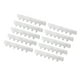thumbnail image 3 of Lomos para encuadernación con agujeros, peines para encuadernación de 10 piezas Peines para encuadernación con agujeros ABS Peines para encuadernación para lograr más, 3 of 14