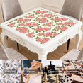 thumbnail image 6 of 31.5" x 31.5" Tabletop Game Protector Mat, Non-Slip Noise Dampening Mahjong Pad, Ideal Gift for Mahjong Parties, Suitable for Poker, Dominoes, Board and Card Games, 6 of 7