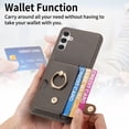 thumbnail image 3 of Compatible con Samsung Galaxy A16, Funda GANGXUN con soporte magnético y tarjetero, 3 of 4