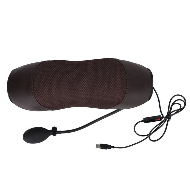 Almohada De Tracción Cervical, 3 Engranajes De Temperatura Almohada De Cuello De Calentamiento Promueva La Circulación Sanguínea Transpirable Posición Acostada Correcta Para Uso Doméstico LHCER Almohada de calefacción para el cuello