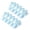 Blue, variant on 10 Pairs Baby Girls Lace Socks Newborn Ruffle Lace Socks Princess Frilly Knit Cotton Ankle Socks 1-12Years