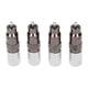 thumbnail image 2 of Accesorios de cable AV, enchufe macho RCA Cable de sonido cromado Conector RCA Enchufe macho RCA Diseño fácil de usar, 2 of 8