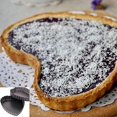 thumbnail image 2 of Paquete de 4 moldes para tarta con fondo extraíble Moldes para quiche en forma de corazón Moldes para pastel, 2 of 3