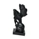 thumbnail image 4 of Escultura de pareja besándose, figura de amor, adorno de cumpleaños, estatua de pareja besándose Negro, 4 of 9