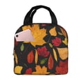 thumbnail image 1 of Easygdp Autumn Maple Leaves A Bolsa Térmica Premium - Tela Oxford Impermeable, Gran Capacidad, Bolsillo Frontal, Unisex para Trabajo, Escuela, Actividades al Aire Libre y Picnics, 1 of 8