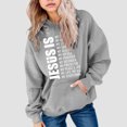 thumbnail image 6 of Gubotare Youth Hooded Sweatshirts Girls Soft Hooded Sweatshirt Classic Hoodies Loose Pullover Sweatshirts for Kids 4T 5T (Grey,4-5 Years), 6 of 6