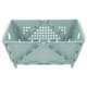 thumbnail image 1 of Colador de cocina plegable, cesta de drenaje de plástico, colador de cocina, lavabo portátil para frutas, verduras y pasta., 1 of 7