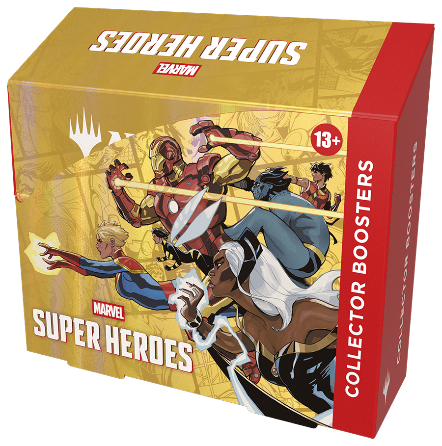 Magic: The Gathering Trading Card Games Marvel Super Heroes Collector Booster Display