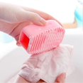 thumbnail image 2 of Silicone Scrubbers Shoes Clean Brushes Silicone Washboard Clothes Washing Brush Handheld Washboard Clothes Scrubbing Board, 2 of 4