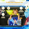 thumbnail image 3 of GVN Kids Luggage,2 Pieces Kids Luggage Sets with Backpack and Suitcase for Travel, 3 of 11
