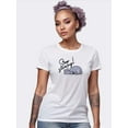 thumbnail image 2 of MyMoodTee Women’s Stop Staring Cotton Graphic Tee – Bold  Confident Statement Shirt, 2 of 5