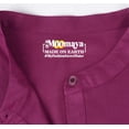 thumbnail image 6 of Moomaya Embroidered Kurti 3/4 Sleeve Button Down Long Ethnic Kurta For Women Indian, 6 of 6