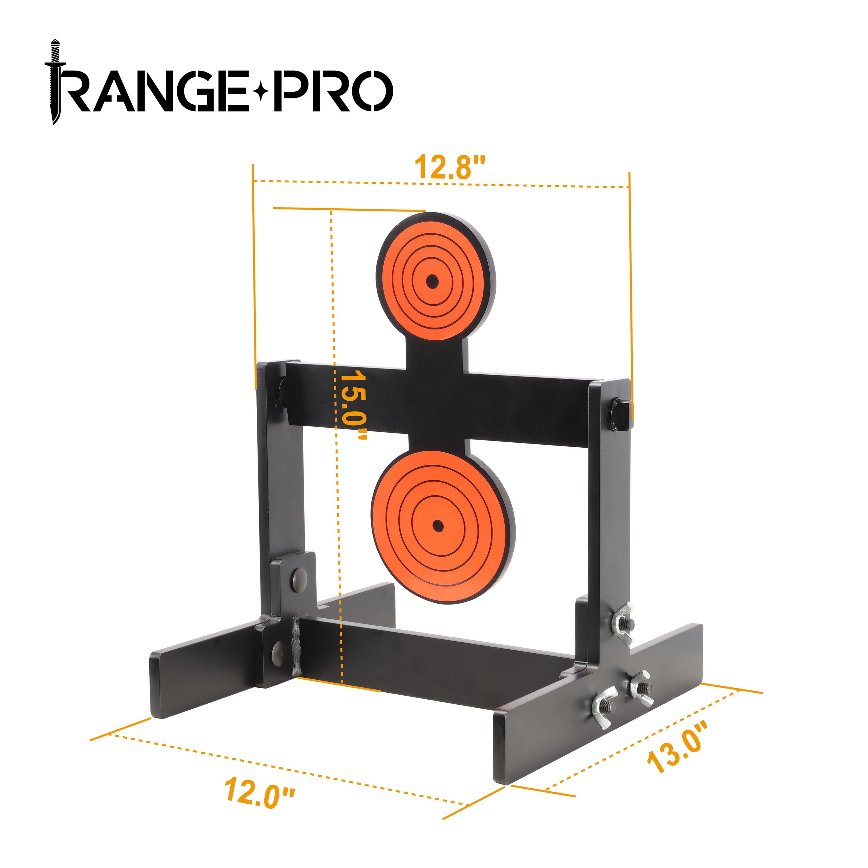 Centerfire Rifle Spinner Target, 4" & 5" Combo