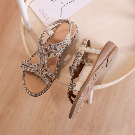 Women Sandals Summer Sandals Casual Flat Shoes Female Casual Summer Shoes For Women Flip Flop Beach Sandals A1