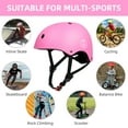 thumbnail image 3 of Kids Bike Helmet, Toddler Bicycles Helmets For Boys Girls, Adjustable Cycling Multi-Sport Child's Helmet for Roller Skating Scooter, 3 of 16