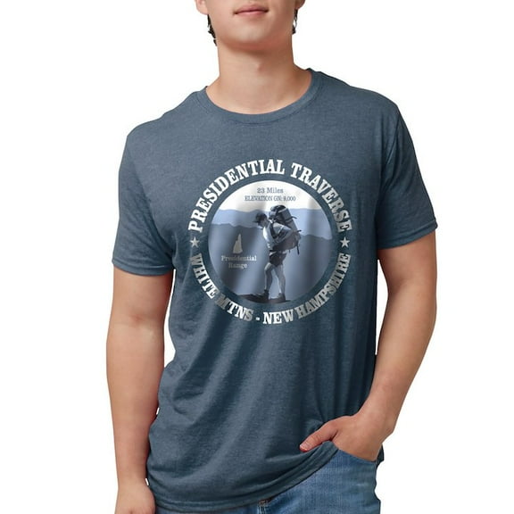 CafePress - Presidential Traverse Mens Tri Blend T Shirt - Mens Tri-blend T-Shirt