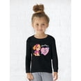 thumbnail image 3 of Paw Patrol Birthday Shirt Skye 3rd Birthday Girl Toddler Kids Long Sleeve Tshirt 2T Black, 3 of 5