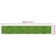 thumbnail image 2 of vidaXL Balcony Screen with Green Leaves 157.5"x29.5", 2 of 5