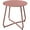 Pink, variant on Grand Patio Outdoor&Indoor Steel Patio Side Table, Weather Resistant Outdoor Small Round End Table for Patio, Yard, Balcony, Garden, Living Room, Bedroom, Black