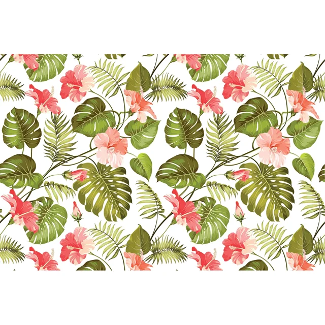 Rollo Papel Tapiz Vinil Decorativo Autoadherible Floral 10 M H&Jess PAPEL TAPIZ