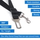 thumbnail image 4 of Hebilla de seguridad para automóvil, cuerda de seguridad retráctil para perros, cinturón de tracción para mascotas, 4 of 6