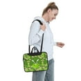 thumbnail image 7 of ZICANCN Laptop Case 15.6 inch, Animals Green Triceratops Dinosaur Work Shoulder Messenger Business Bag for Women and Men, 7 of 7
