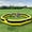 Yellow & black, variant on Wellcomer 22FT Inflatable Gaga Ball Pit Arena, Portable Court with Built-in Blower for team games and backyard activities - Yellow&Black