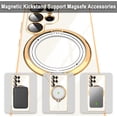 thumbnail image 4 of TECH CIRCLE 360?Rotatable Magnetic Ring For Galaxy S23 FE Case Compatible with MagSafe Military Drop Protection Magnetic Stand Protective Slim Phone Case for Samsung Galaxy S23 FE 6.4" 2023,White, 4 of 5