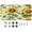 Multicolor 3, variant on ADECORIVY License Plate, Aluminum Decorative Novelty Vanity Tag with 4 Holes, Sunflower Front Plate for Men Women Car Tag Accessories, 6 x 12 inch