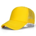 thumbnail image 1 of Sombrero para el sol de color a juego, sombrero de trabajo para camión, sombrero de voluntario, sombrero de red con esponja y lengua de pato, 1 of 4