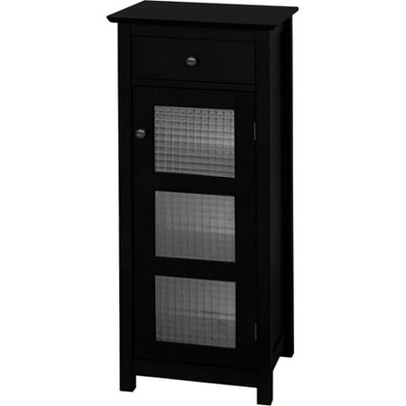 Torino Floor Cabinet with Door and Drawer, Espresso