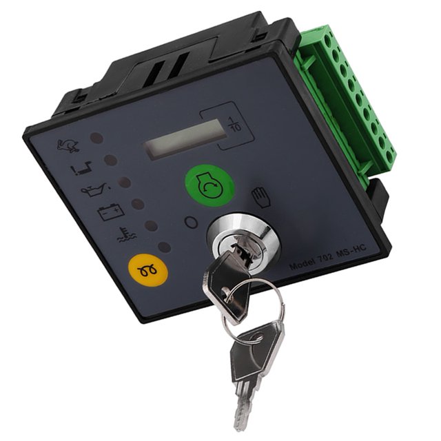 Generator Controller,702 MS-HC Generator Manual Start Panel,Manual Start Control Module With Keys