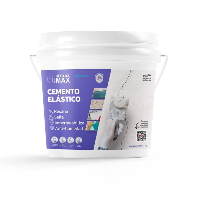 Reparamax Reparador De Fisuras Y Grietas Flexible Cemento Elastico Reparamax REPARAMAX - Resanador de fisuras , grietas y puntos criticos