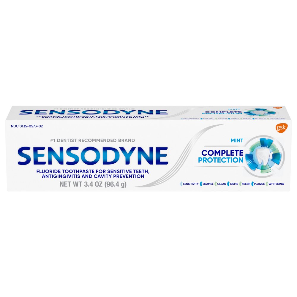 Sensodyne Complete Protection Fluoride Toothpaste for Sensitive Teeth