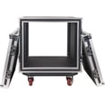 thumbnail image 3 of Sound Town Shock Mount 10U ATA Rack Case with 21" Rackable Depth and Casters, Pro Tour Grade (STRC-SP10UW), 3 of 6