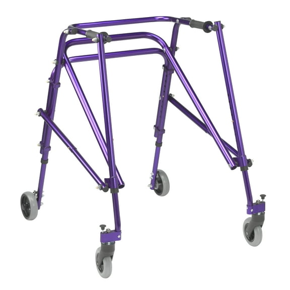 Inspired by Drive Nimbo 2G Lightweight Posterior Walker, Large, Wizard Purple